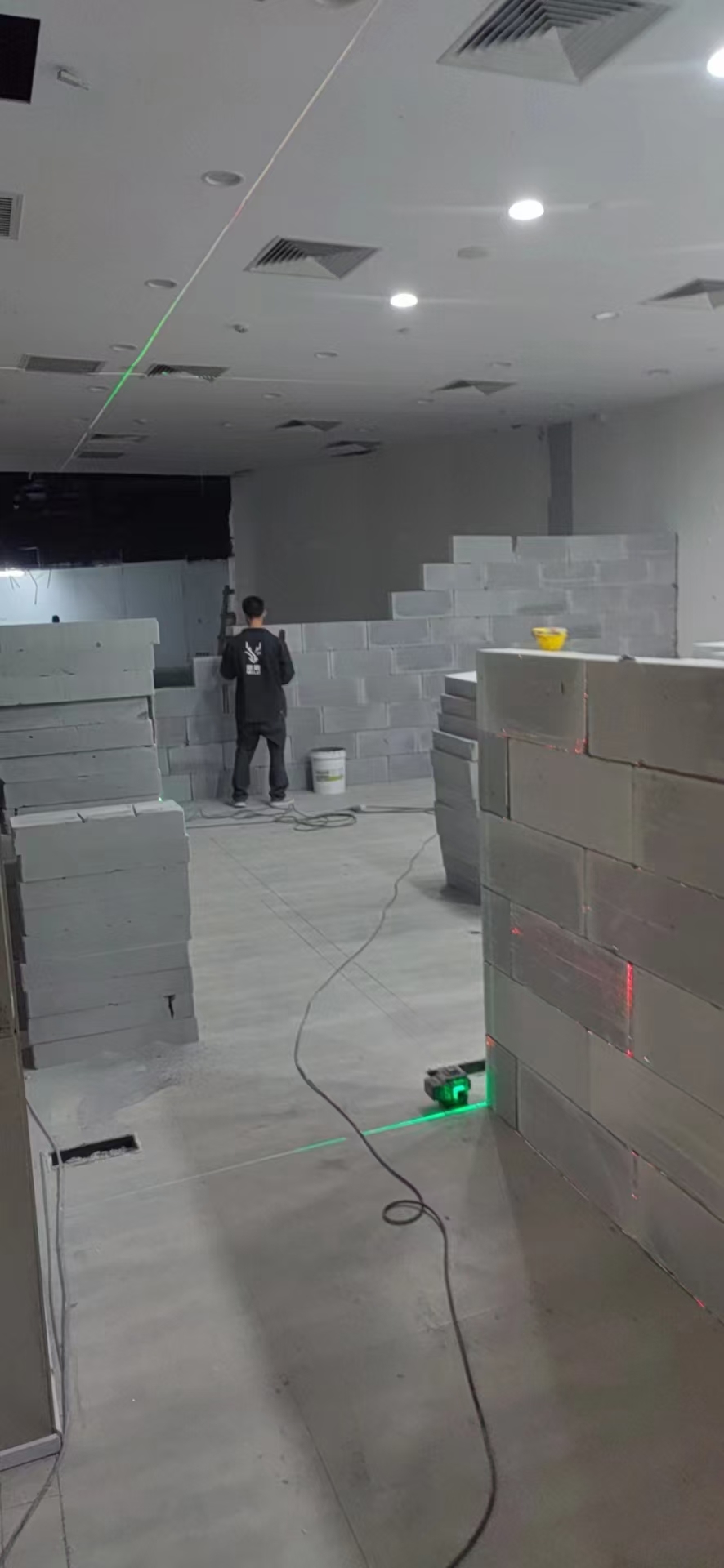 酒店轻质砖隔墙
